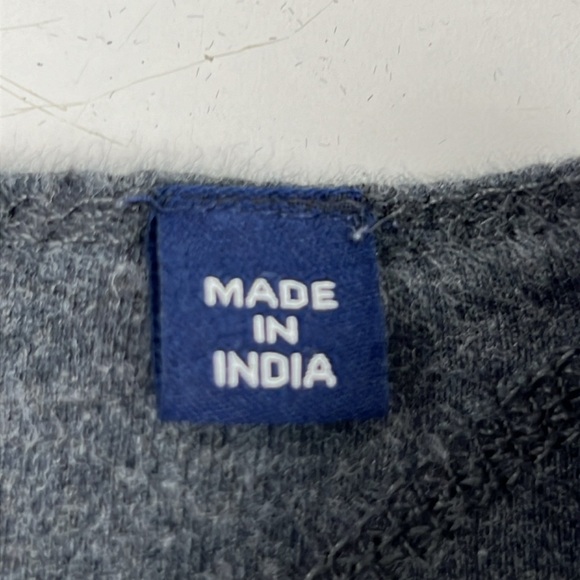 Superdry Men's Grey Long Sleeve Henley Top - Picture 5 of 11